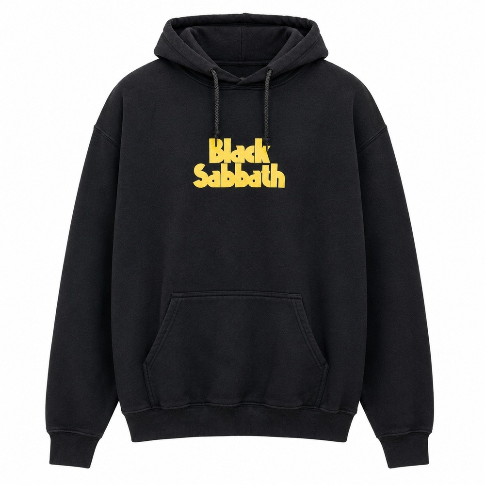 Black Sabbath Men's M Black‎ Purple Hoodie Ozzy Osbourne Unisex